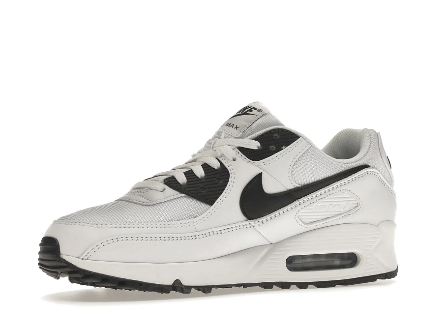 Фото № 4 с приближением к товару «‎Nike Air Max 90 White Black (2020)»