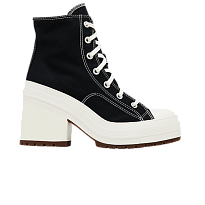 Фото № 1 с приближением к товару «‎Converse Chuck 70 De Luxe Heel High Black Egret»