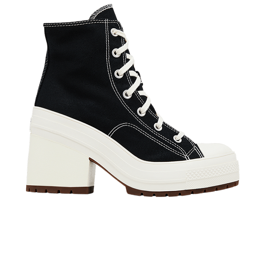 Фото № 1 с приближением к товару «‎Converse Chuck 70 De Luxe Heel High Black Egret»
