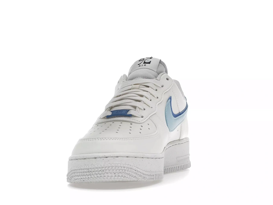 Фото № 2 с приближением к товару «‎Nike Air Force 1 Low '07 LV8 82 Double Swoosh Medium Blue»