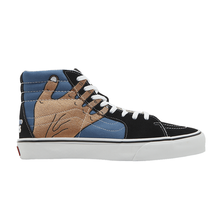 Фото № 1 с приближением к товару «‎Imran Potato x Vans Sk8-Hi VR3 LX Black Navy»
