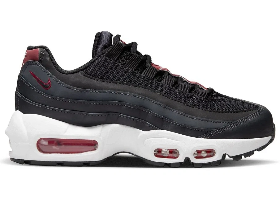 Фото № 1 с приближением к товару «‎Nike Air Max 95 Recraft Anthracite Team Red »