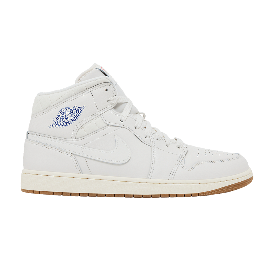 Фото № 1 с приближением к товару «‎Air Jordan 1 Mid SE Brazil Football (IO2051-001)»