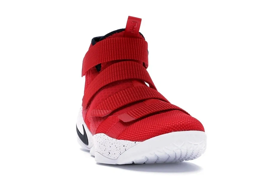 Фото № 2 с приближением к товару «‎Nike LeBron Zoom Soldier 11 University Red White»