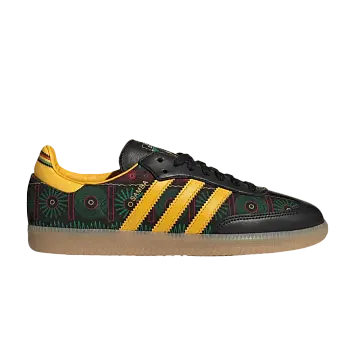 Bob Marley x adidas Samba Black Yellow Gum