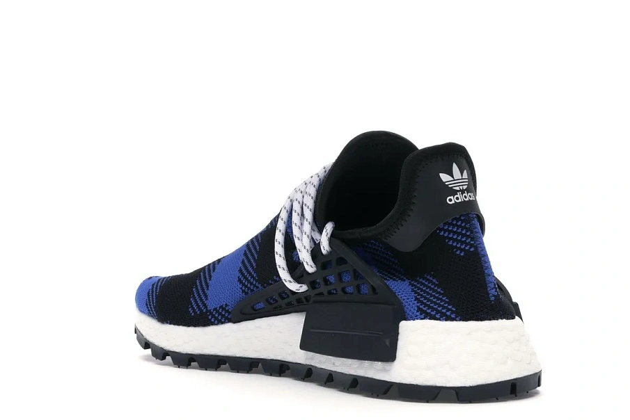 Фото № 6 с приближением к товару «‎adidas NMD Hu Pharrell x BBC Blue Plaid»