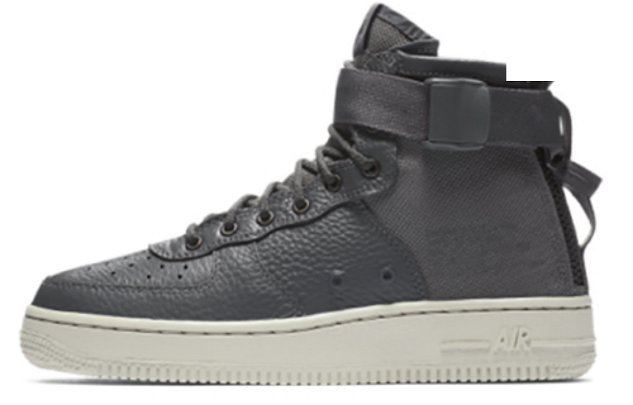 Фото № 1 с приближением к товару «‎NIKE Air Force 1 Mid GS 'Dark Grey'»