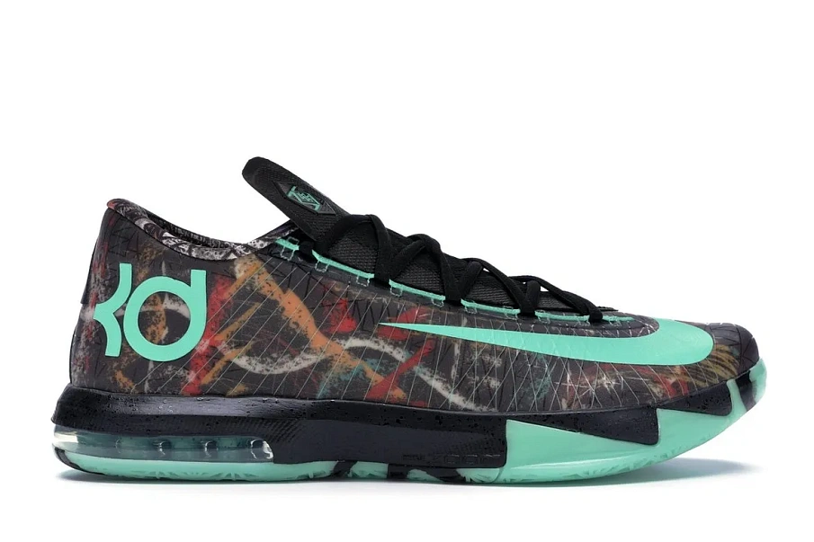 Фото № 1 с приближением к товару «‎Nike KD 6 NOLA Gumbo League Illusion»