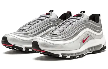  Nike Air Max 97 Running shoes Metallic SilverVarsity RedWhiteBlack - 2