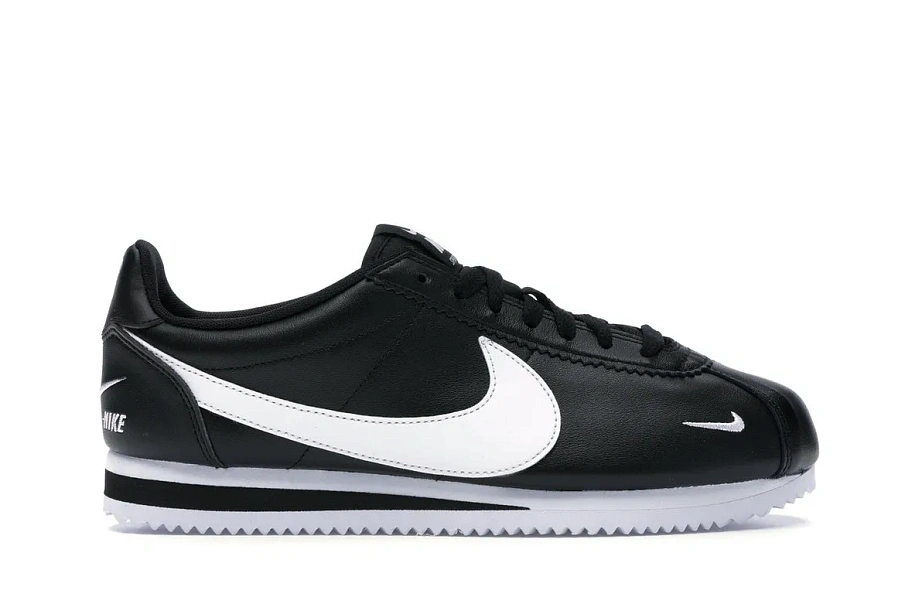 Фото № 1 с приближением к товару «‎Nike Classic Cortez Mini Swoosh Black White»