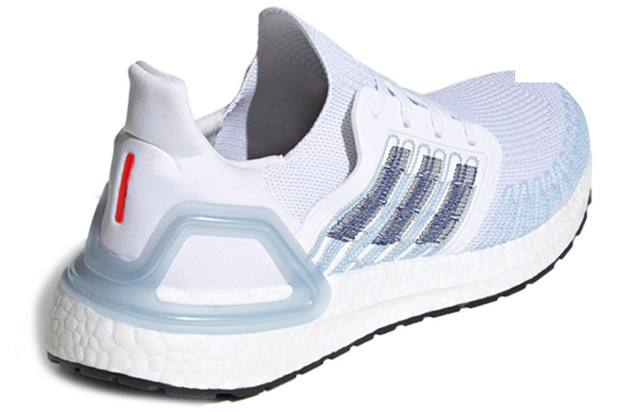 Фото № 4 с приближением к товару «‎adidas Ultraboost 20 WhiteBlue»
