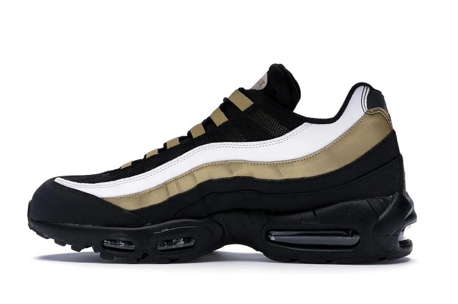 Фото № 5 с приближением к товару «‎Nike Air Max 95 OG Black Metallic Gold White»