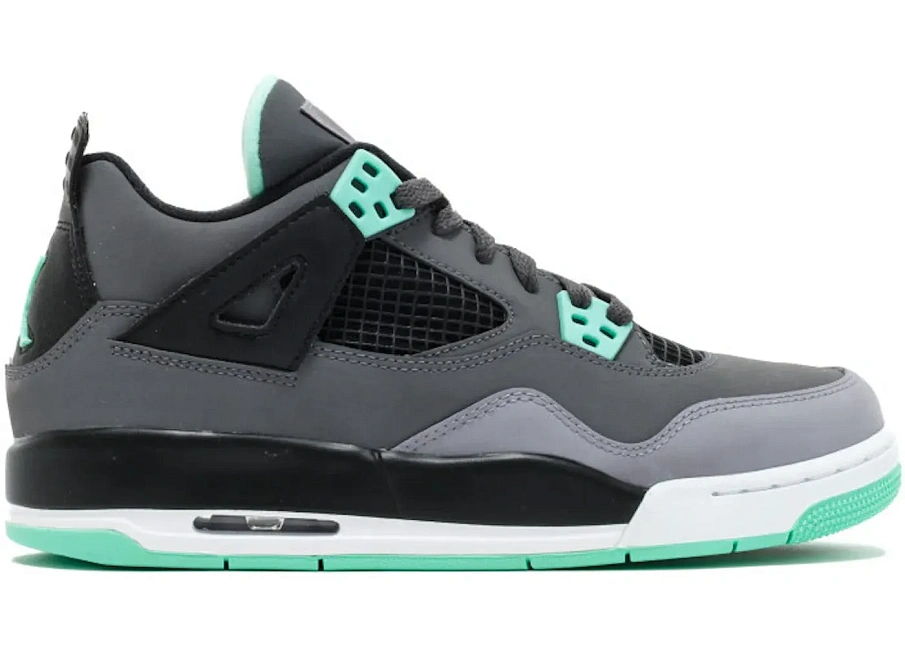 Фото № 1 с приближением к товару «‎Jordan 4 Retro Green Glow »