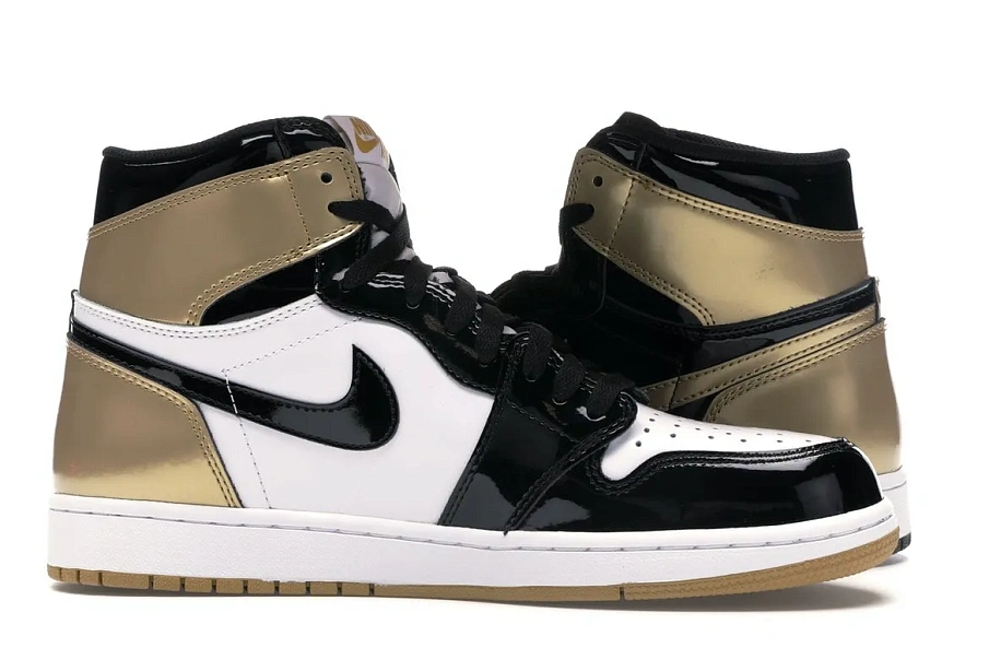 Фото № 5 с приближением к товару «‎Jordan 1 Retro High Gold Top 3»