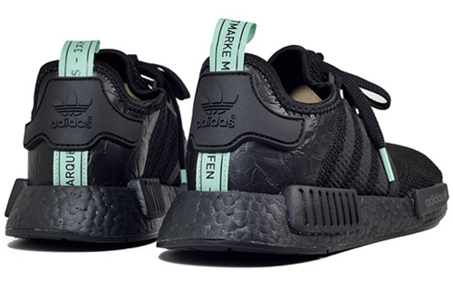 Фото № 4 с приближением к товару «‎adidas NMD R1 Mint Glow (W)»