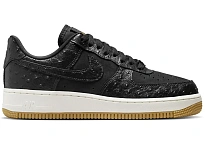 Фото № 1 с приближением к товару «‎Nike Air Force 1 Low '07 Black Ostrich Gum »