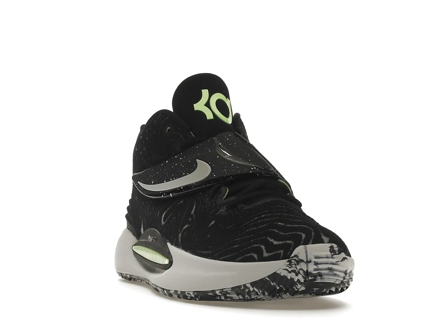 Фото № 3 с приближением к товару «‎Nike KD 14 Black Lime Glow»