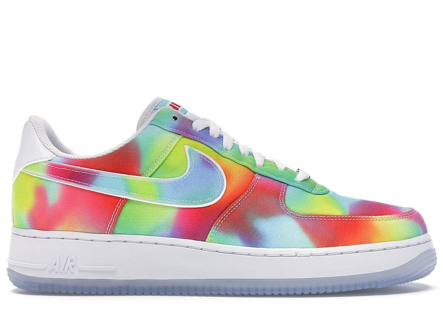 Фото № 1 с приближением к товару «‎Nike Air Force 1 Low Tie Dye Chicago»
