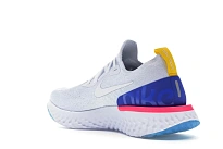 Фото № 6 с приближением к товару «‎Nike Epic React Flyknit White Racer Blue Pink Blast»