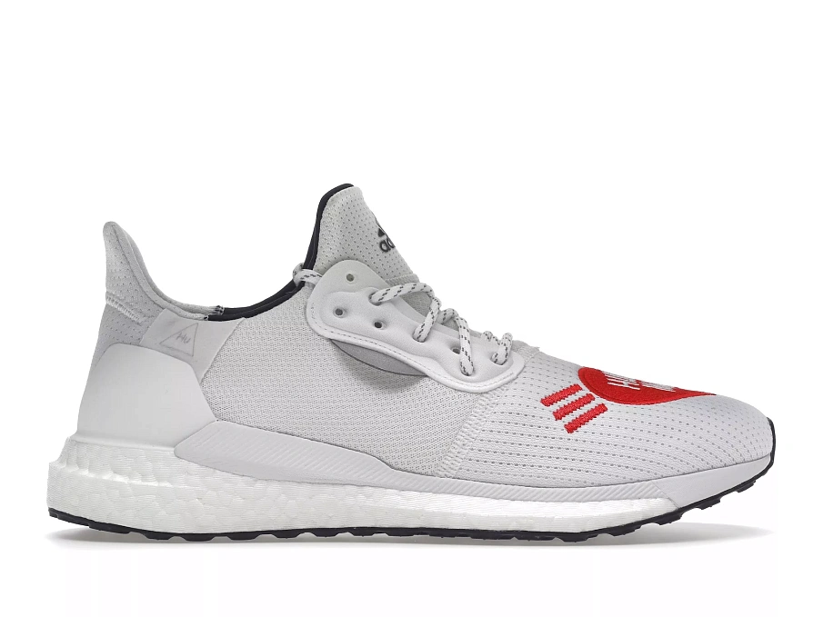 Фото № 1 с приближением к товару «‎adidas Solar Hu Glide Human Made White Red»