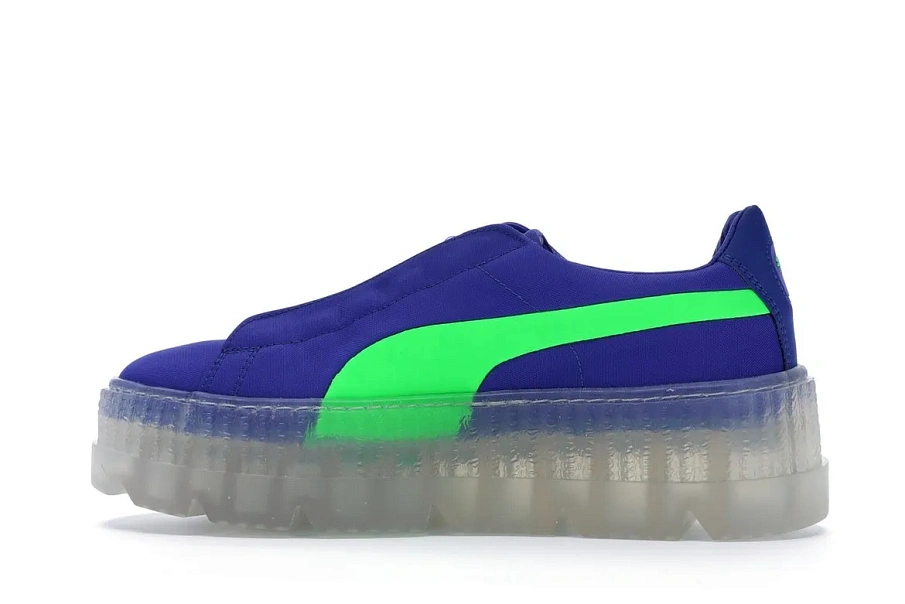 Фото № 5 с приближением к товару «‎Puma Cleated Creeper Surf Rihanna Fenty Blue Green »