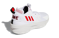 Фото № 4 с приближением к товару «‎adidas Dame 8 J Basketball Shoes White»