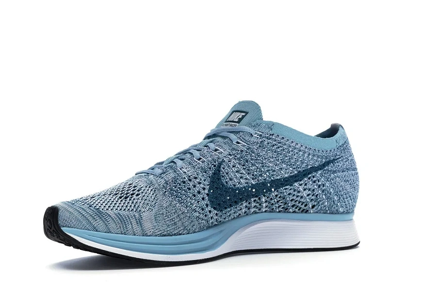 Фото № 3 с приближением к товару «‎Nike Flyknit Racer Blueberry»