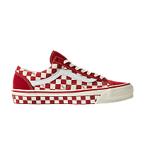 Фото № 1 с приближением к товару «‎Vans Premium Old Skool 36 Checkerboard - Chili Pepper Red»