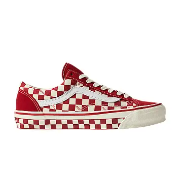 Vans Premium Old Skool 36 Checkerboard - Chili Pepper Red - 1