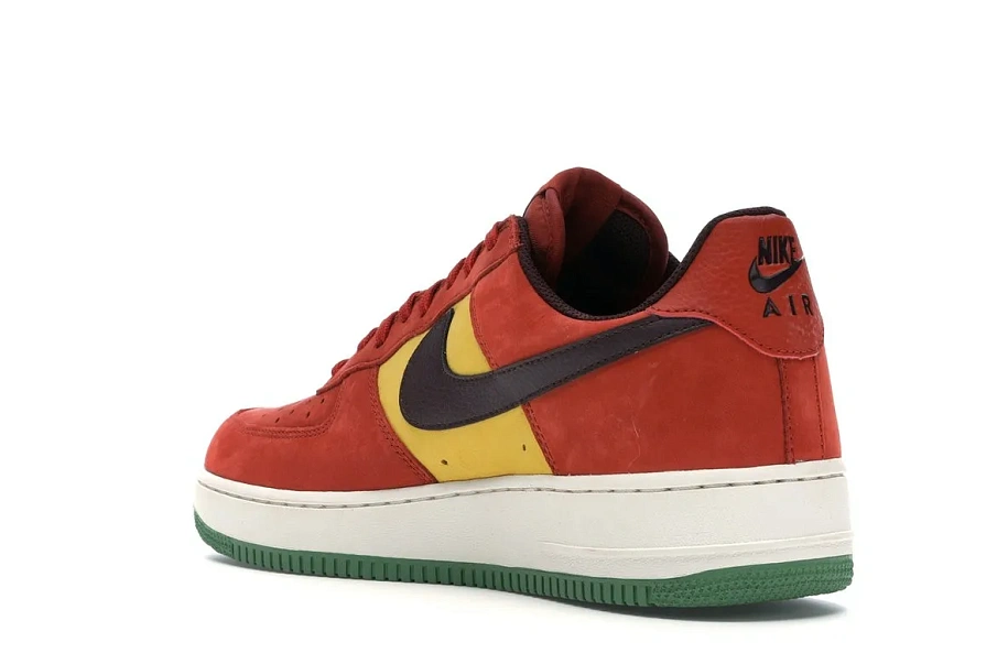 Фото № 6 с приближением к товару «‎Nike Air Force 1 Retro EYBL Dragon Red»