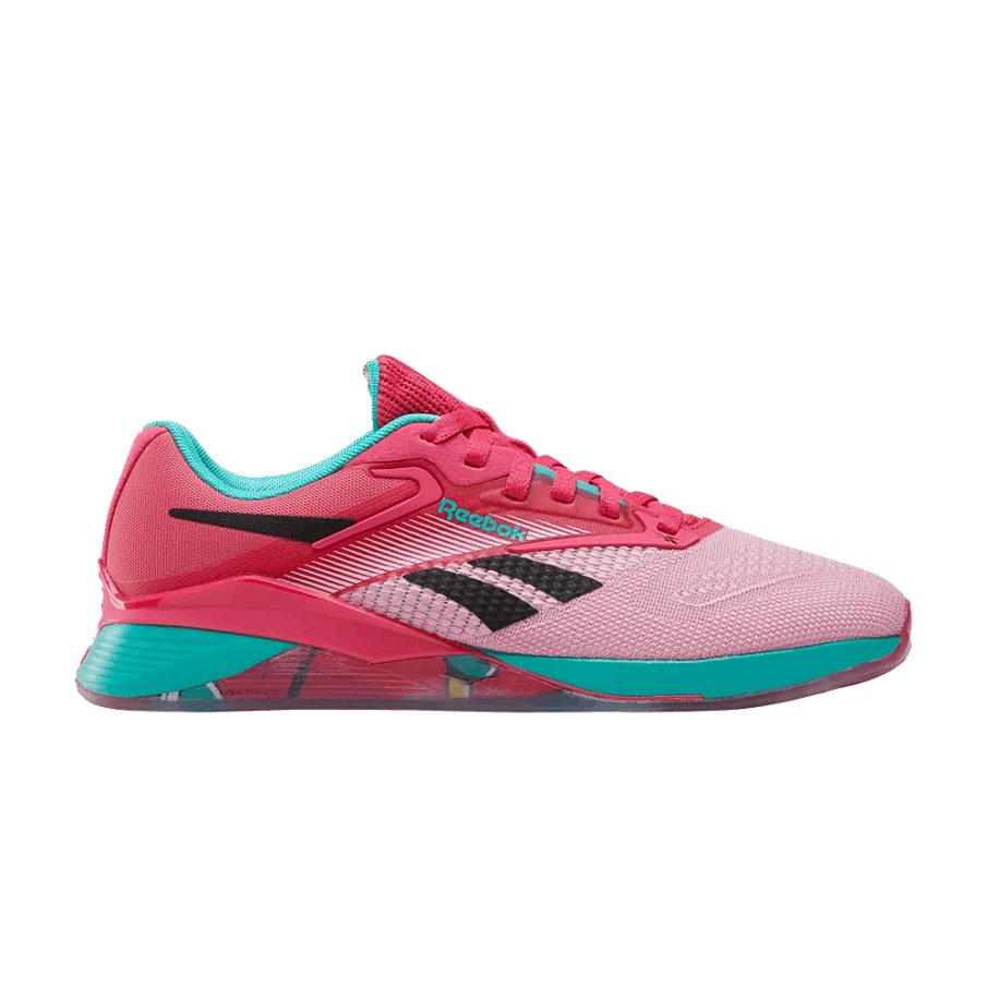 Фото № 1 с приближением к товару «‎Reebok Women's Nano X4 Bold Pink Unleashed Green (100211632)»