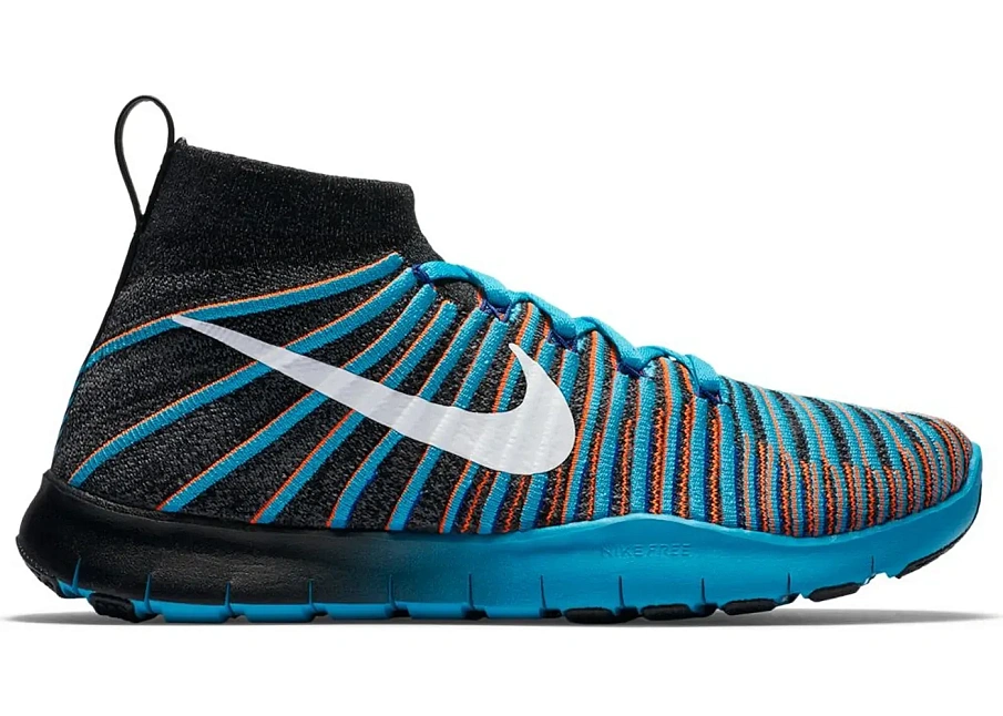 Фото № 1 с приближением к товару «‎Nike Free TR Force Flyknit Black Chlorine Blue»
