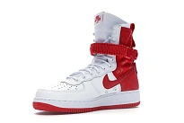 Фото № 4 с приближением к товару «‎Nike SF Air Force 1 High White University Red»