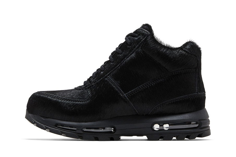 Фото № 4 с приближением к товару «‎Nike Air Max Goadome Pony Hair Pack - Triple Black»