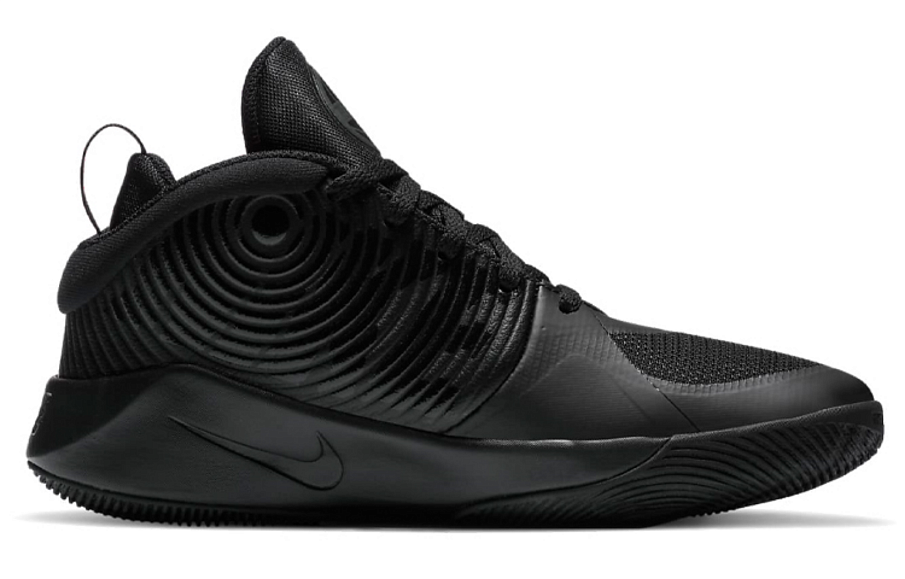 Фото № 2 с приближением к товару «‎Nike Team Hustle D 9 (GS) Black»
