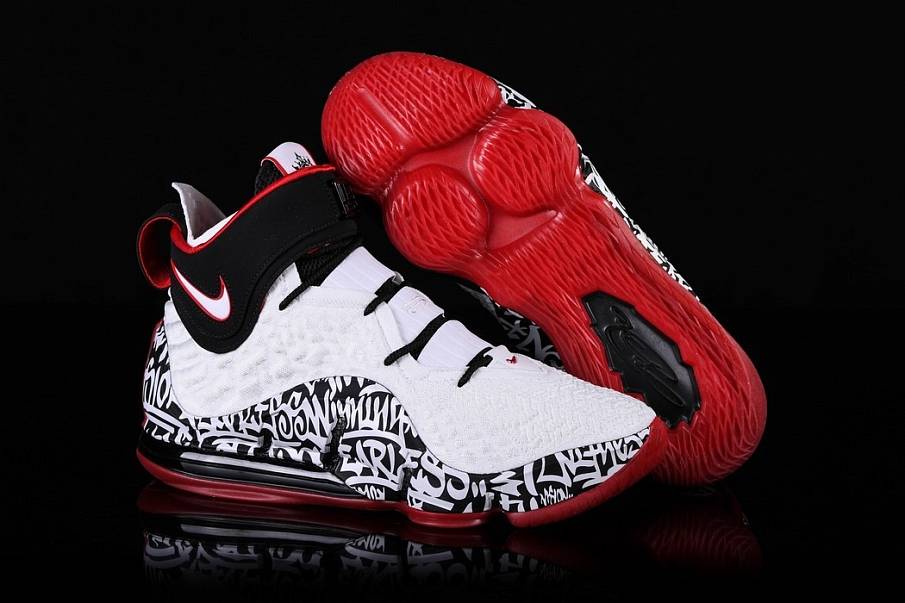 Фото № 5 с приближением к товару «‎Nike Lebron 17 Graffiti »