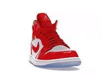 Фото № 2 с приближением к товару «‎Jordan 1 Mid Barcelona Sweater Red Patent»