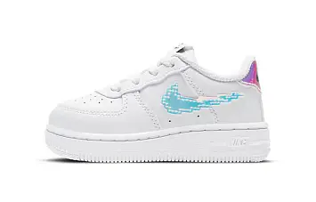 Nike Air Force 1 LV8 TD 'Digital Swoosh - White' - 1
