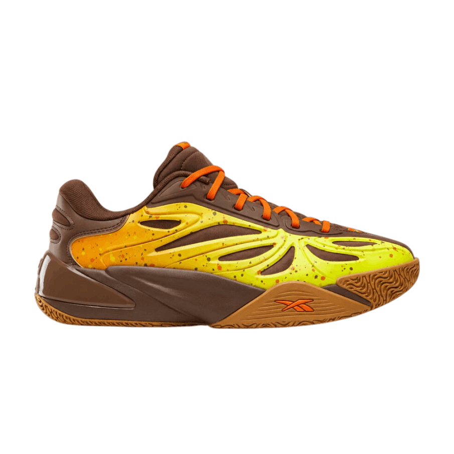 Фото № 1 с приближением к товару «‎Reebok Reeses x Angel Reese 1 Brown Orange Yellow»