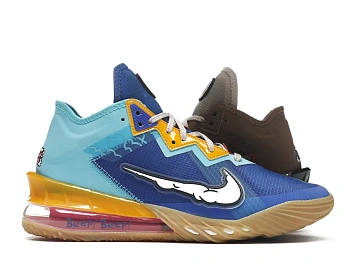 Nike LeBron 18 Low Wile E. vs Roadrunner Space Jam - 1