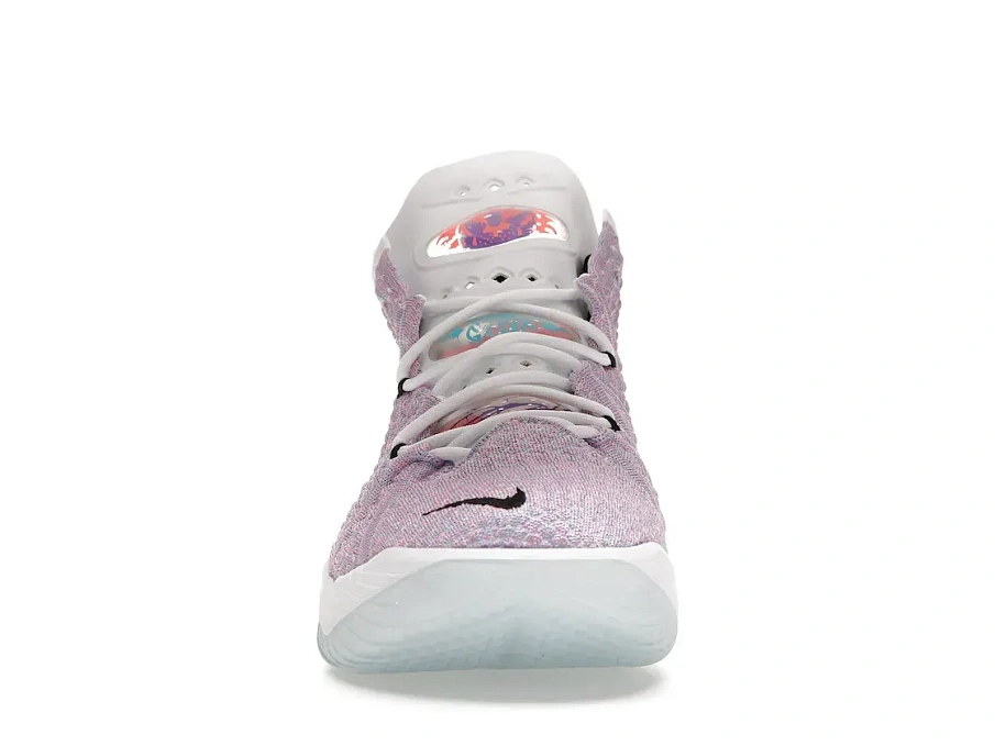 Фото № 2 с приближением к товару «‎Nike LeBron 18 Graffiti Blue Muti-Color»