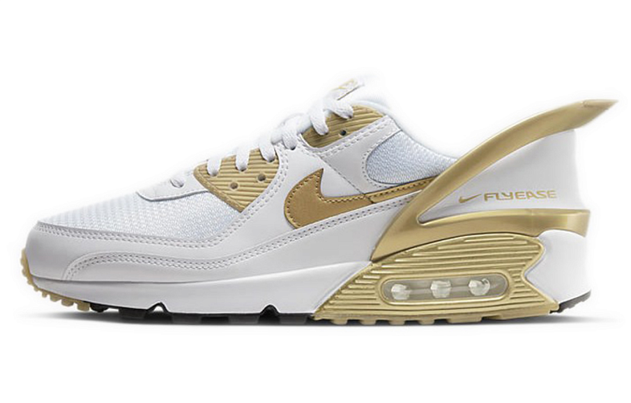 Фото № 1 с приближением к товару «‎Nike Air Max 90 Flyease 'Metallic Gold'»