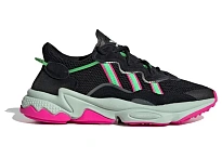 Фото № 1 с приближением к товару «‎adidas Ozweego Black Shock Lime Pink »