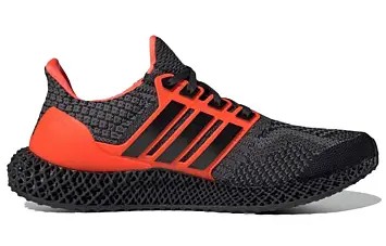 adidas Ultra 4DSolar Red BlackOrange - 3