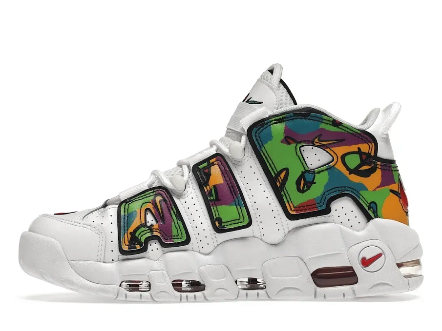 Фото № 3 с приближением к товару «‎Nike Air More Uptempo Peace, Love, Swoosh»