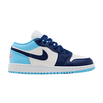 Фото № 1 с приближением к товару «‎Air Jordan 1 Low GS Sail Blue Chill»