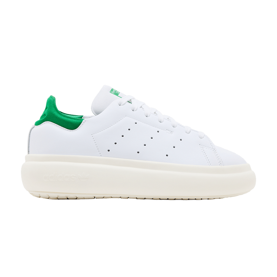 Фото № 1 с приближением к товару «‎adidas Women's Stan Smith Platform White Green (ID2786)»