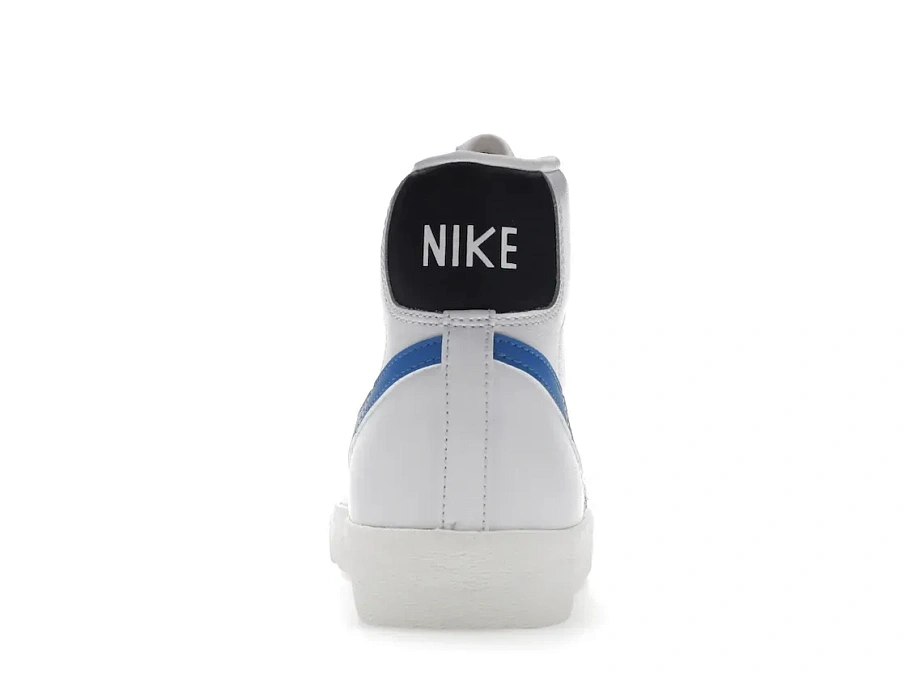 Фото № 4 с приближением к товару «‎Nike Blazer Mid 77 Vintage White Light Photo Blue Black Sail»