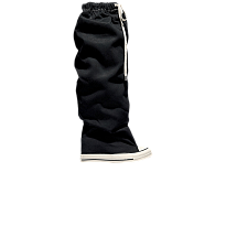 Фото № 1 с приближением к товару «‎Vaquera x Converse Women's Chuck Taylor All Star XXXHi Slouch Wedge Black»