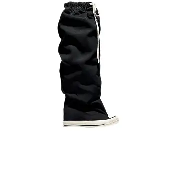 Vaquera x Converse Women's Chuck Taylor All Star XXXHi Slouch Wedge Black - 1